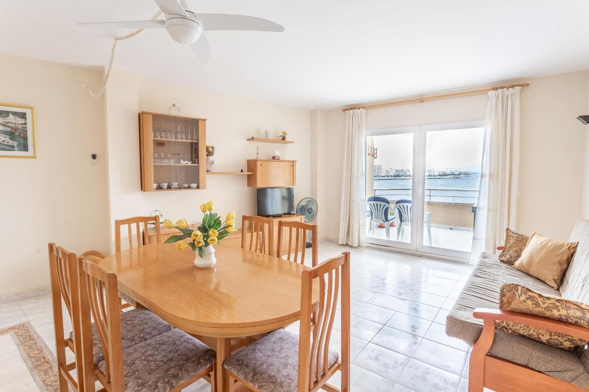 Ferienwohnung Passeig del Mar L' Escala Exterior foto